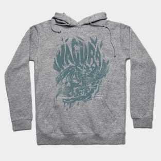 Skull Girl (teal skull) Hoodie